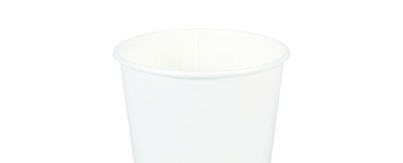 10oz White Plain Paper Hot Cup