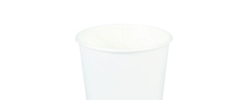 8oz White Plain Paper Hot Cup