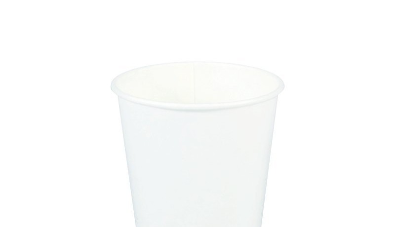 10oz White Plain Paper Hot Cup